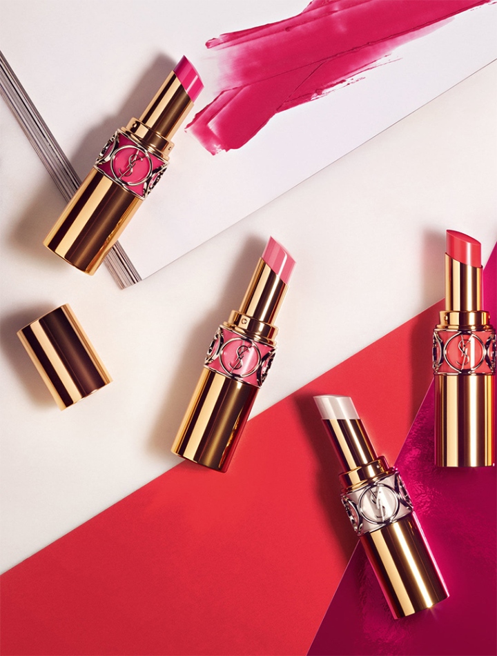 YSL rouge volupte shine oil-in-stick lipstick